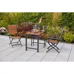 Netto Marken-Discount Merxx Santorin Balkonset 3tlg. Balkonklapptisch Angebot