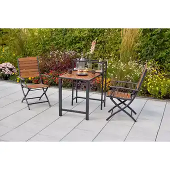 Netto Marken-Discount Merxx Santorin Balkonset 3tlg. Balkonklapptisch Angebot