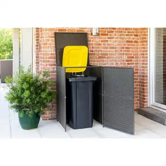 Netto Marken-Discount Merxx Mülltonnenabdeckung 76 x 76 cm Angebot