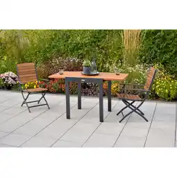 Netto Marken-Discount Merxx Santorin Balkonset 3tlg. Balkonausziehtisch Angebot