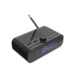 Netto Marken-Discount Fontastic DAB+/FM Radiowecker und Drahtloser Lautsprecher sw Angebot