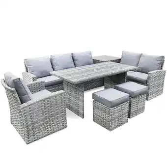 Netto Marken-Discount 7-teiliges Gartenmöbel-Set Hollywood Angebot