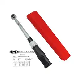 Netto Marken-Discount FAMEX 10865 Profi Drehmomentschlüssel 12,5 mm (1/2-Zoll)-Antrieb, 40-210 Nm Angebot