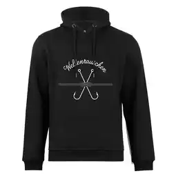 Netto Marken-Discount Cotton Prime Kapuzensweatshirt Anker - Wellenrauschen Angebot