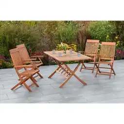 Netto Marken-Discount Merxx Comodoro Set 5tlg. Klappausziehtisch Angebot