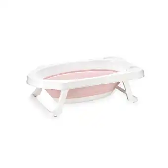 Netto Marken-Discount Lorelli Babybadewanne faltbar 82 cm, mit Ablagefächer, klappbar, Kanalabdeckung rosa Angebot