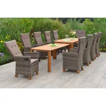 Netto Marken-Discount Merxx Toskana Set 11tlg. Flex-Ausziehtisch Angebot