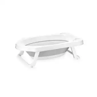 Netto Marken-Discount Lorelli Babybadewanne faltbar 82 cm, mit Ablagefächer, klappbar, Kanalabdeckung grau Angebot