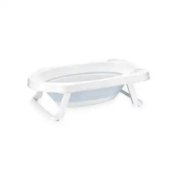 Netto Marken-Discount Lorelli Babybadewanne faltbar 82 cm, mit Ablagefächer, klappbar, Kanalabdeckung blau Angebot