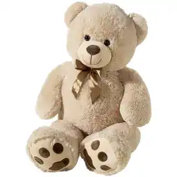 Netto Marken-Discount Heunec Bär Floppy mit Schleife 100 cm Angebot