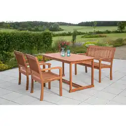 Netto Marken-Discount Merxx Maracaibo Set 4tlg. Tisch 140x80 cm Angebot