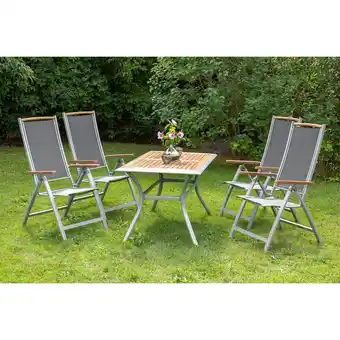 Netto Marken-Discount Merxx Siena Set 5tlg. Tisch 140x80 cm Angebot