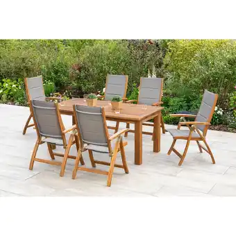 Netto Marken-Discount Merxx Acapulco Set 7tlg. Doppelausziehtisch Angebot
