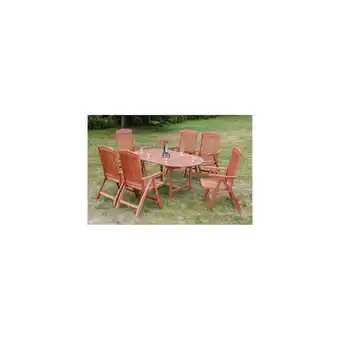 Netto Marken-Discount Merxx Gartenmöbelset Maracaibo Ausziehtisch oval Angebot