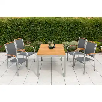 Netto Marken-Discount Merxx Siena Set 5tlg. Tisch 150x90 cm Angebot