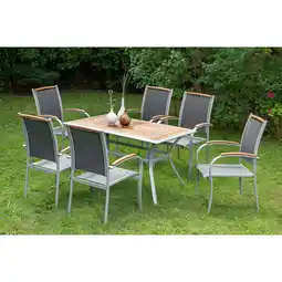 Netto Marken-Discount Merxx Siena Set 7tlg. Tisch 140x80 cm Angebot