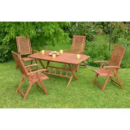 Netto Marken-Discount Merxx Cordoba Set 5tlg. Klappausziehtisch Angebot