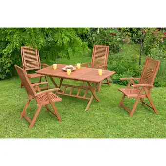 Netto Marken-Discount Merxx Cordoba Set 5tlg. Klappausziehtisch Angebot