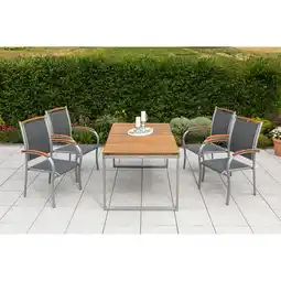 Netto Marken-Discount Merxx Siena Set 5tlg. Ausziehtisch Angebot