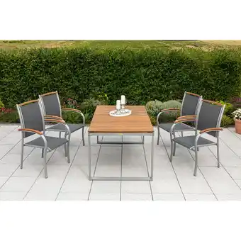 Netto Marken-Discount Merxx Siena Set 5tlg. Ausziehtisch Angebot
