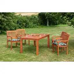 Netto Marken-Discount Merxx Maracaibo Set 9tlg. Tisch 170x90 cm Angebot