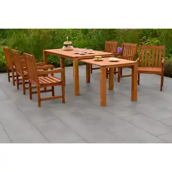 Netto Marken-Discount Merxx Santos Set 7tlg. Flex Ausziehtisch Angebot