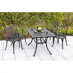 Netto Marken-Discount Merxx Rhodos Set 5tlg. Tisch 140x80 cm Angebot