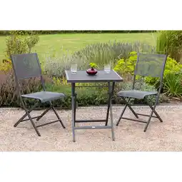 Netto Marken-Discount Merxx Samos Set 3tlg. TIsch 60x60 cm Angebot