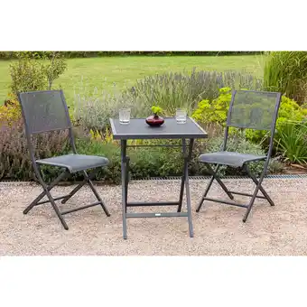 Netto Marken-Discount Merxx Samos Set 3tlg. TIsch 60x60 cm Angebot