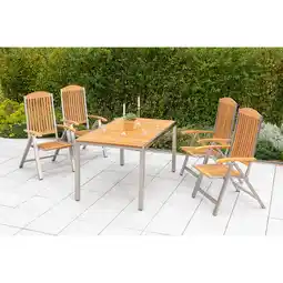 Netto Marken-Discount Merxx Keros Set 5tlg. Tisch 150x90 cm Angebot