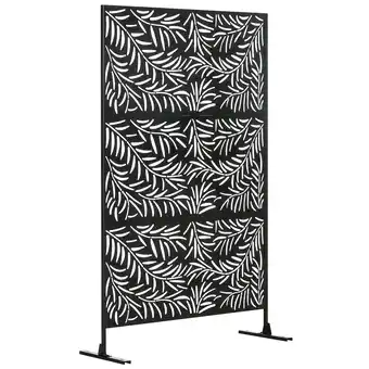 Netto Marken-Discount Outsunny Paravent Stahl Angebot