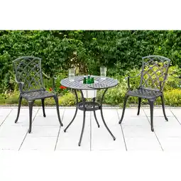 Netto Marken-Discount Merxx Rhodos Set 3tlg. Tisch rund ø70cm Angebot