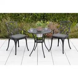 Netto Marken-Discount Merxx Rhodos Set 5tlg. Tisch rund ø70cm Angebot