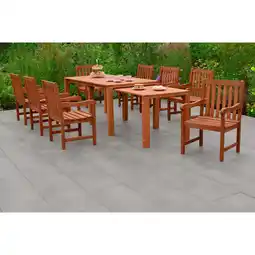 Netto Marken-Discount Merxx Santos Set 9tlg. Flex Ausziehtisch Angebot