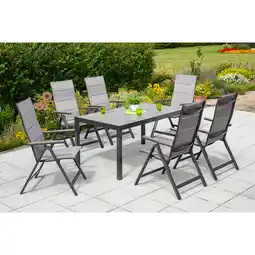 Netto Marken-Discount Merxx Trivero Set 7tlg. Tisch 150x90 cm Angebot