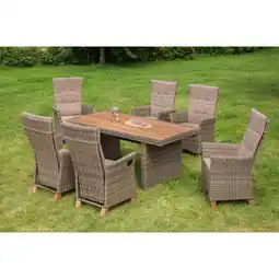 Netto Marken-Discount Merxx Toskana Set 13tlg. Tisch 185x90 cm Angebot