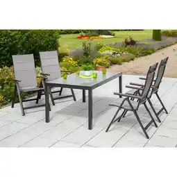 Netto Marken-Discount Merxx Trivero Set 5tlg. Tisch 150x90 cm Angebot