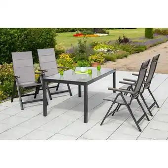 Netto Marken-Discount Merxx Trivero Set 5tlg. Tisch 150x90 cm Angebot