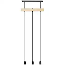 Netto Marken-Discount HOMCOM Pendelleuchte Metall, Gummiholz Angebot