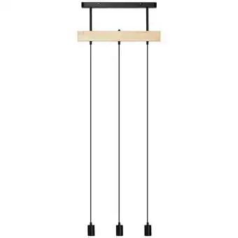 Netto Marken-Discount HOMCOM Pendelleuchte Metall, Gummiholz Angebot
