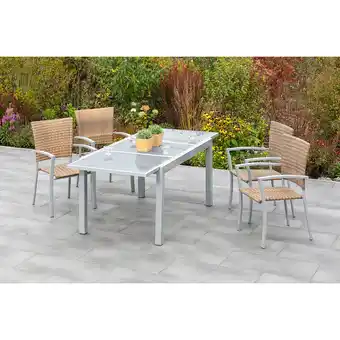 Netto Marken-Discount Merxx Savona Set 5tlg. Ausziehtisch Angebot
