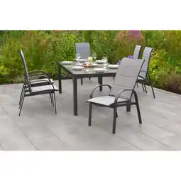 Netto Marken-Discount Merxx 7tlg. Marini Set Semi-Ausziehtisch Angebot