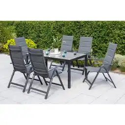 Netto Marken-Discount Merxx Taviano Set 7tlg. Tisch 150x90 cm Angebot