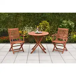 Netto Marken-Discount Merxx Cordoba Set 3tlg. Klapptisch rund Angebot