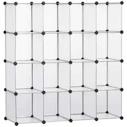 Netto Marken-Discount HOMCOM Würfel-Organisator PP, Stahl Angebot