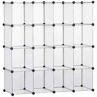Netto Marken-Discount HOMCOM Würfel-Organisator PP, Stahl Angebot