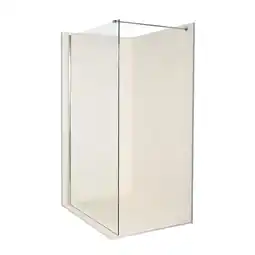 Netto Marken-Discount Duschkabine/ Duschabtrennung Dusbad Vital 8 Dusche / Seitenwand / Walk in Solo Duschwand 1400mm Angebot