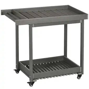 Netto Marken-Discount Outsunny Servierwagen HDPE Angebot