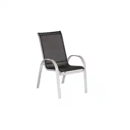 Netto Marken-Discount Merxx Amalfi Stapelsessel 2er Set Gartenstuhl Gartensessel Aluminiumrahmen Angebot