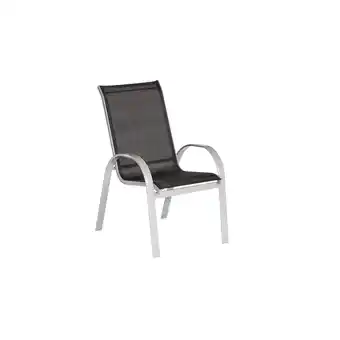 Netto Marken-Discount Merxx Amalfi Stapelsessel 2er Set Gartenstuhl Gartensessel Aluminiumrahmen Angebot